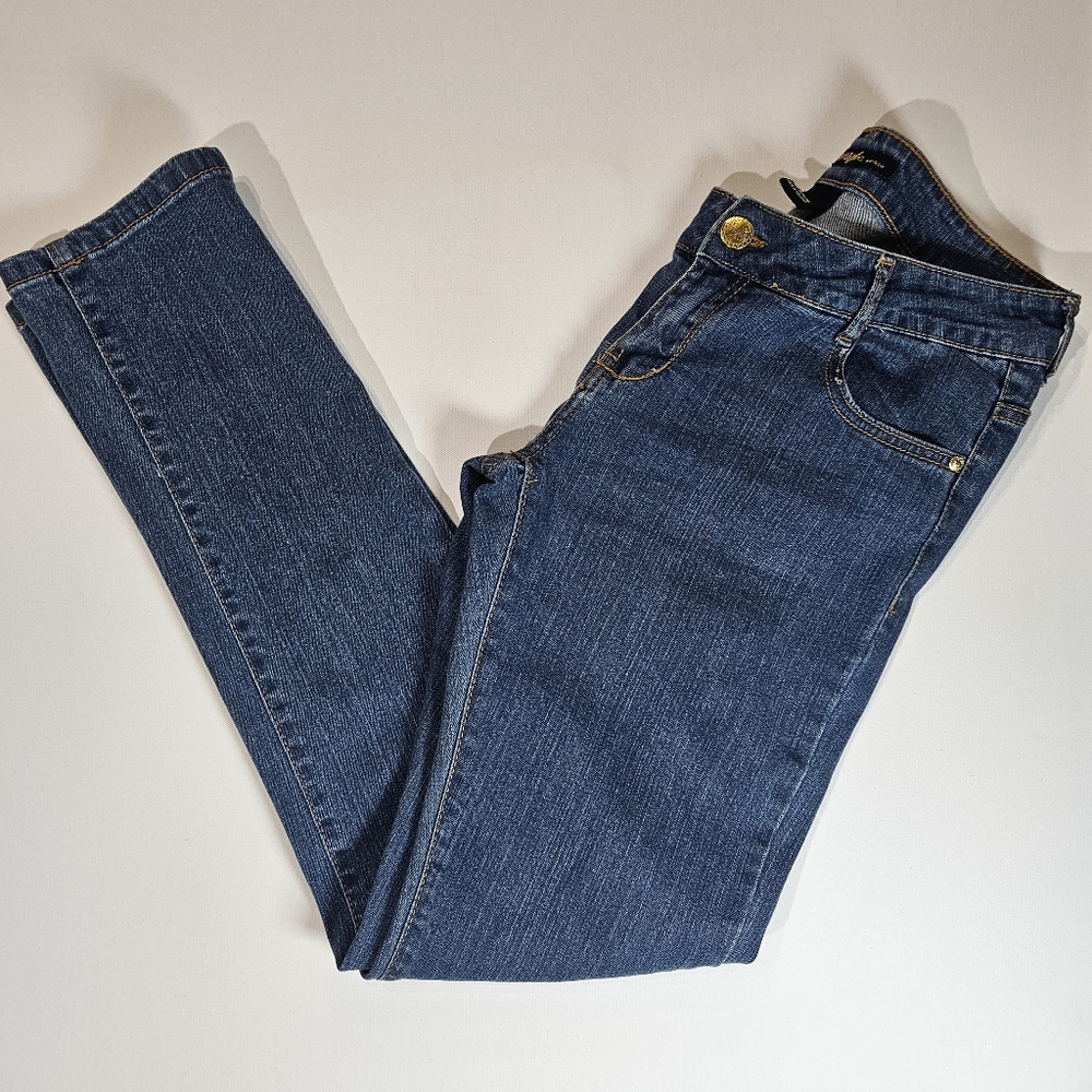 South Pole‎ Jeans Womens Size 9 Skinny Medium Wash Low Rise Y2K 90s Retro Style